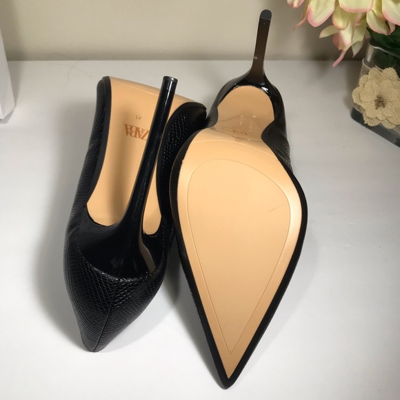 🛍Zara Black High Heel Pumps - Picture 3 of 7